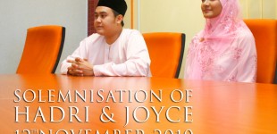 Hadri & Joyce l Solemnisation
